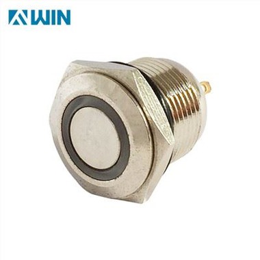 Saklar Tombol Tekan Logam 22MM Diterangi