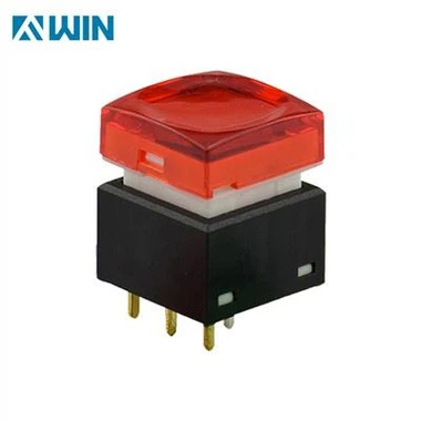 15*15 PCB Mount Illuminated Push Button